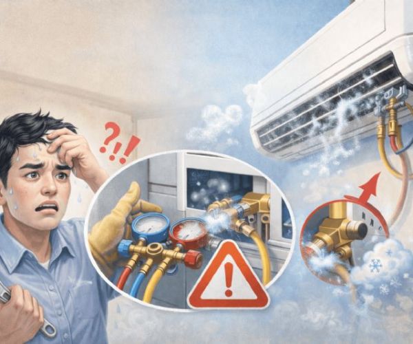 冷氣不冷又一直修？小心安裝失誤導致冷媒外洩